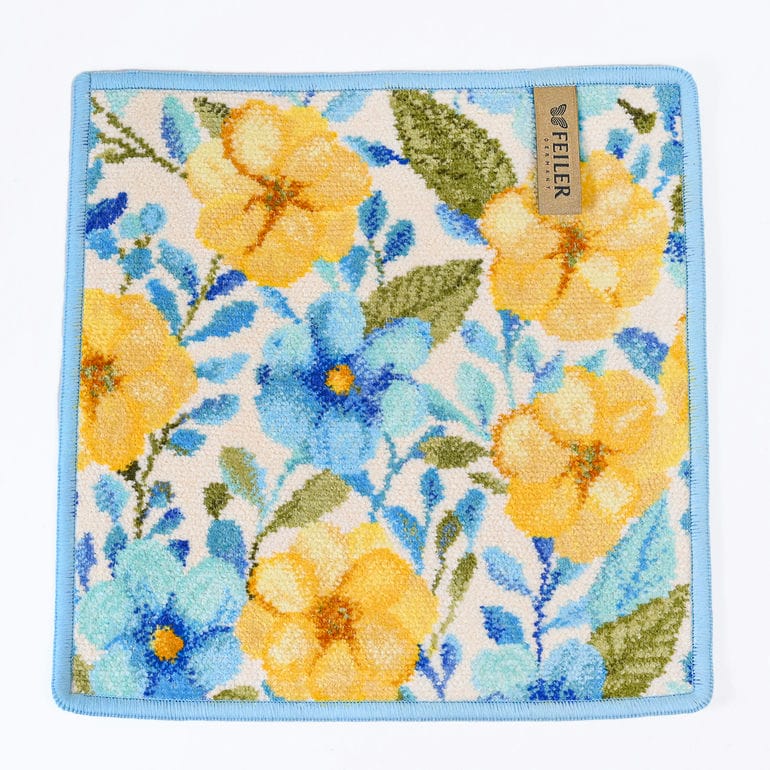 【刺しゅう名入れ可有料】フェイラー FEILER ハンカチ ハンドタオル 25cm レディース イエロークレインズビル 【スペシャルラッピング660円(別売り)】