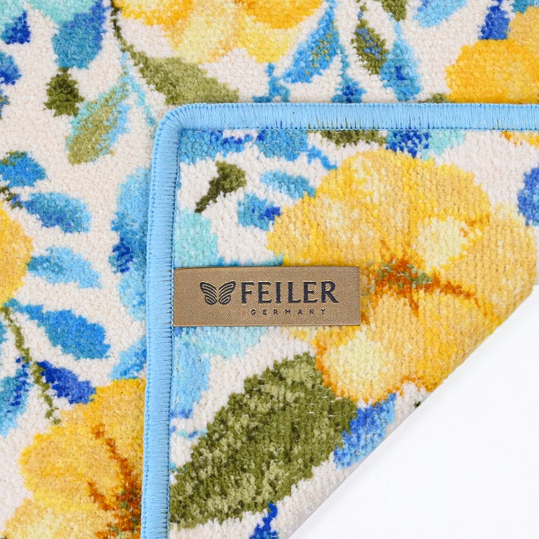 【刺しゅう名入れ可有料】フェイラー FEILER ハンカチ ハンドタオル 25cm レディース イエロークレインズビル 【スペシャルラッピング660円(別売り)】