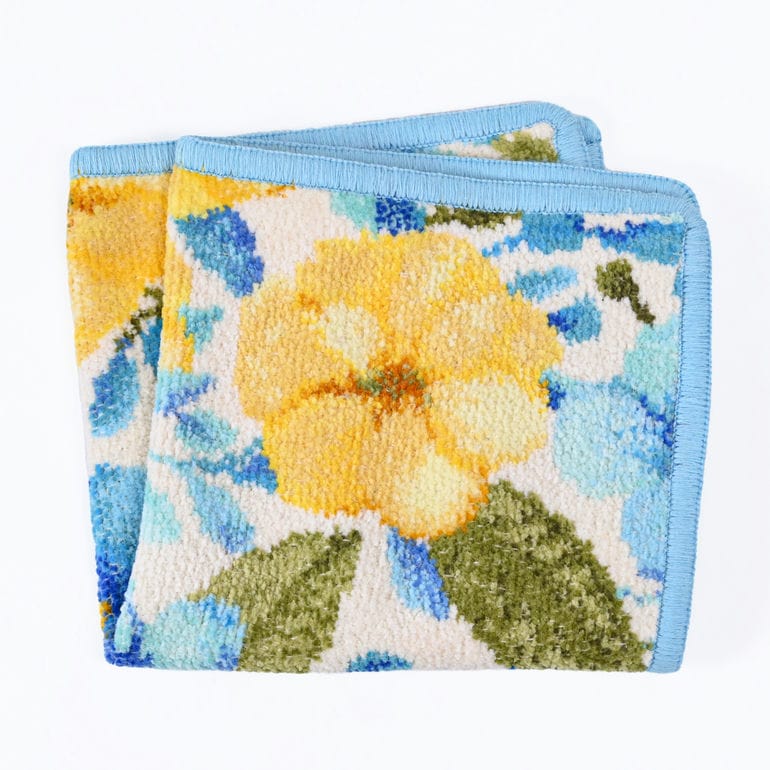 【刺しゅう名入れ可有料】フェイラー FEILER ハンカチ ハンドタオル 25cm レディース イエロークレインズビル 【スペシャルラッピング660円(別売り)】