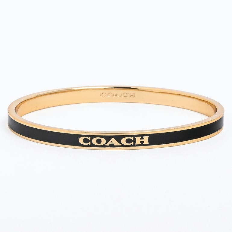 コーチ COACH バングル ブレスレット ブランドロゴ クリスタル セット