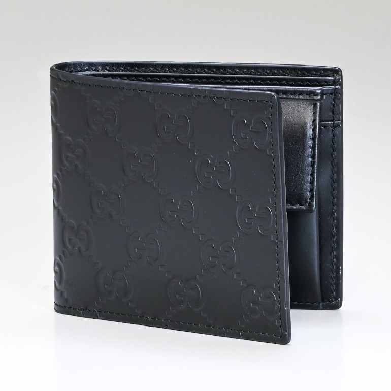 【激レア 美品】グッチ　長財布　ジッピーウォレット　シマレザー　GG柄　ブラック 激レア 美品】グッチ 長財布 ジッピーウォレット シマレザー GG