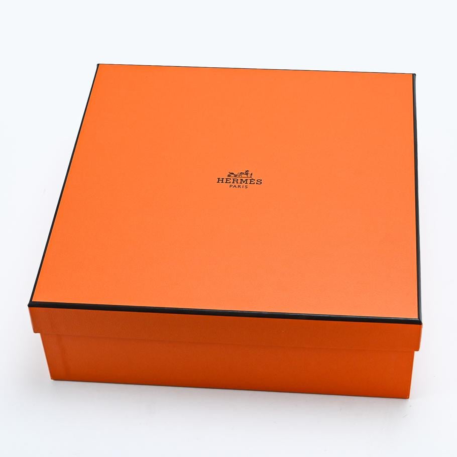 エルメス HERMES シリアルプレート 17cm ペア ガダルキヴィール レッド