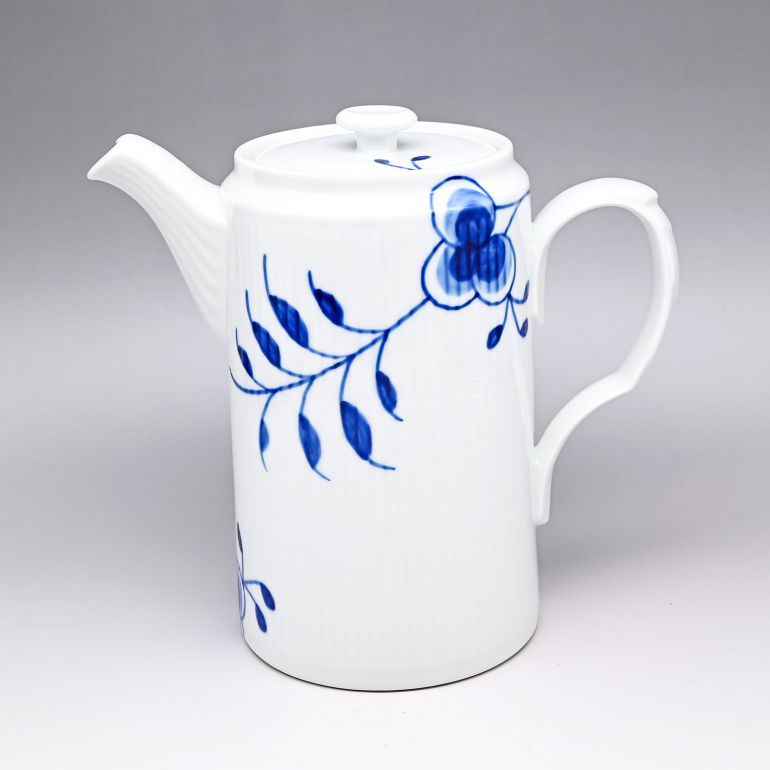 ロイヤルコペンハーゲン ROYAL COPENHAGEN ブルーフルーテッド メガ シリンダーポット 20周年発売記念 1100ml 2381118(1052389) 北欧食器 洋食器 ROYAL COPENHAGEN【スペシャルラッピング660円(別売り)】