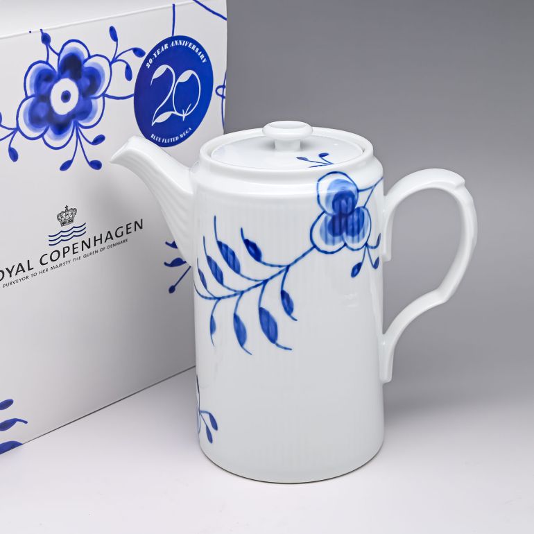 ロイヤルコペンハーゲン ROYAL COPENHAGEN ブルーフルーテッド メガ