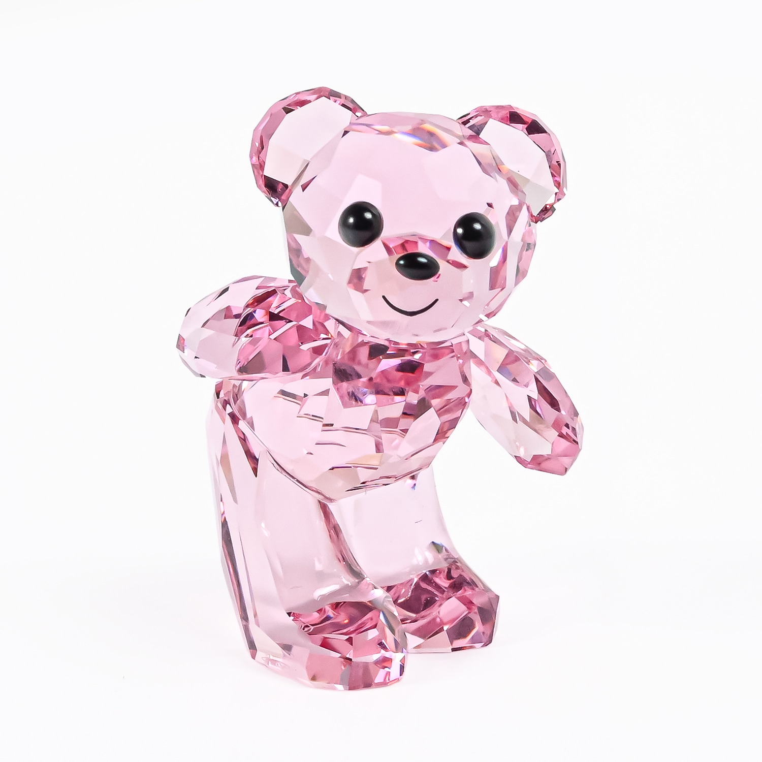 【SWAROVSKI】Krisベア+ケーキSET クリスタルオブジェ スワロフスキー SWAROVSKI クリスタルフィギュア KRISベア 30th