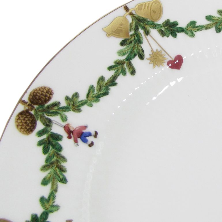 ロイヤルコペンハーゲン ROYAL COPENHAGEN スターフルーテッド プレート フラットプレート 19cm 2503619 日本未発売 1017455 北欧食器 洋食器 名入れ可有料 【スペシャルラッピング660円(別売り)】