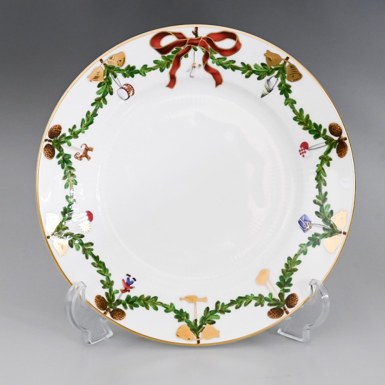 ロイヤルコペンハーゲン ROYAL COPENHAGEN スターフルーテッド プレート フラットプレート 19cm 2503619 日本未発売 1017455 北欧食器 洋食器 名入れ可有料 【スペシャルラッピング660円(別売り)】