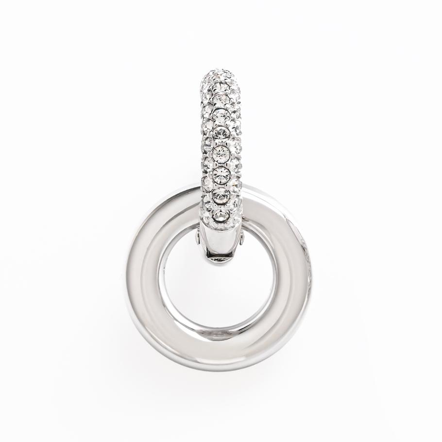 スワロフスキー SWAROVSKI ピアス 2023AW Dextera フープピアス