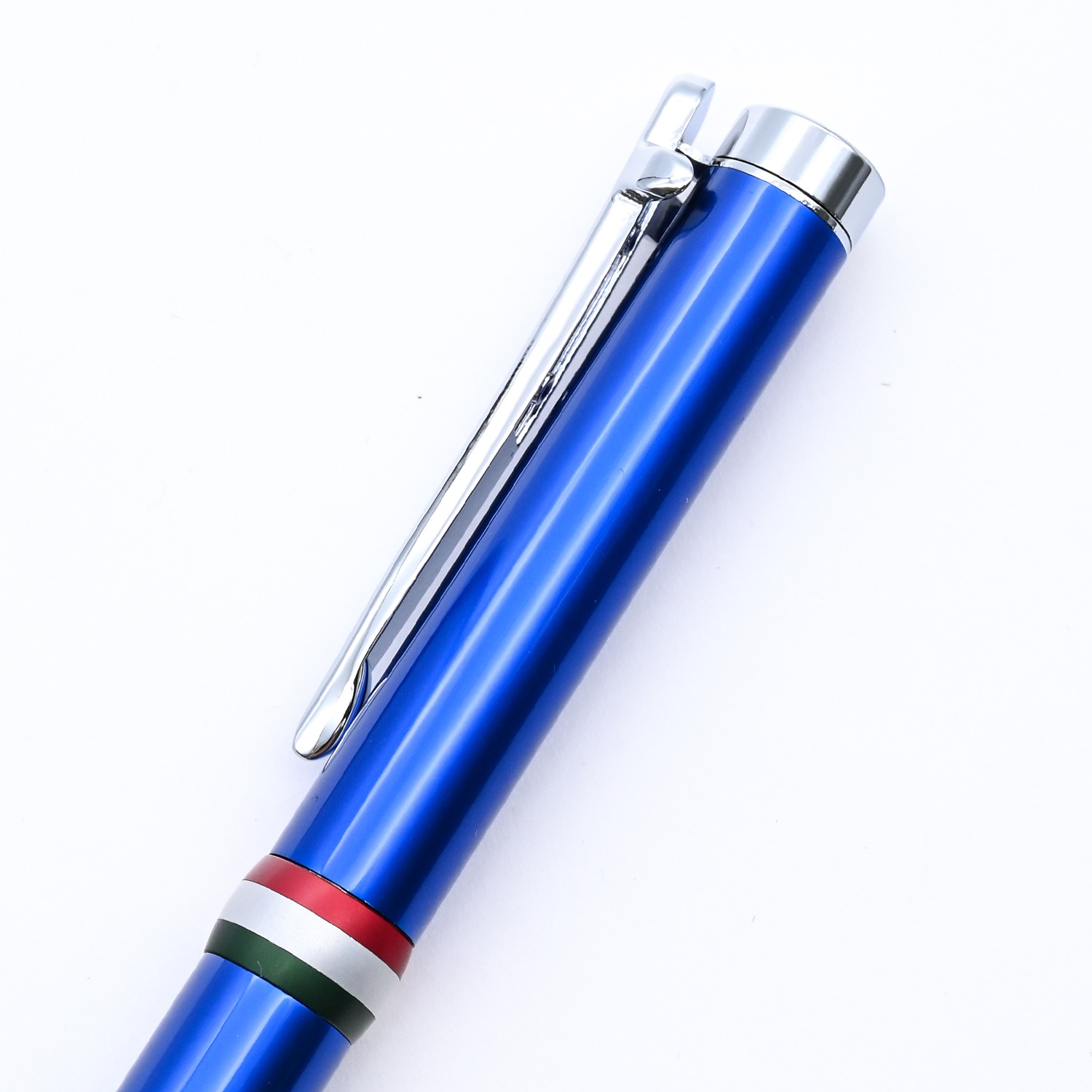 名入れ無料 オロビアンコ ボールペン ラ・スクリヴェリア 新モデル ボールペン ブルー×シルバー CT 単色 名入れギフト ボールペン 文房具【スペシャルラッピング660円(別売り)】