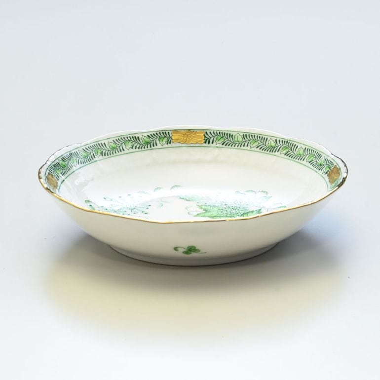 ✨新品✨【HEREND】ヴィクトリア・ゴールド デザートプレートフルーツボール HEREND】新品[ヴィクトリア・ゴールド] デザートプレート