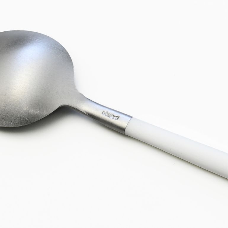 クチポール Cutipol GOA ゴア ホワイト ロングドリンクスプーン 21cm GO.26 W 名入れ可有料 洋食器