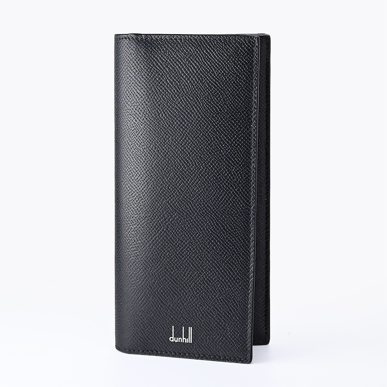 ダンヒル dunhill 財布 長財布 メンズ レザー カドガン ブラック DU18F2100CA001 名入れ可有料 箔押し<br>【スペシャルラッピング660円(別売り)】