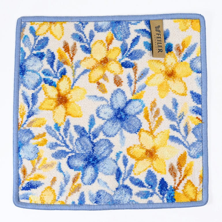 【刺しゅう名入れ可有料】フェイラー FEILER ハンカチ ハンドタオル 25cm レディース スターフラワー クロネコゆうパケット限定 送料無料<br>【スペシャルラッピング660円(別売り)】