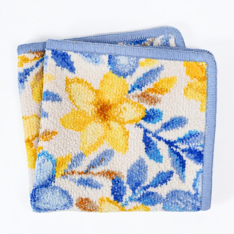 【刺しゅう名入れ可有料】フェイラー FEILER ハンカチ ハンドタオル 25cm レディース スターフラワー クロネコゆうパケット限定 送料無料<br>【スペシャルラッピング660円(別売り)】