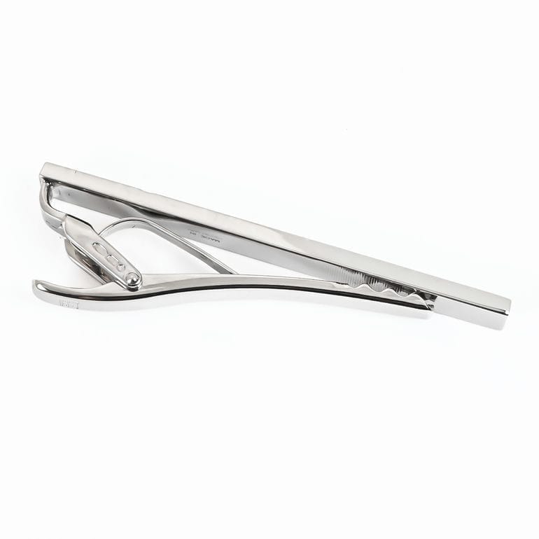 ダンヒル dunhill ネクタイピン タイピン タイバー タイクリップ スクリプト メンズ シルバー DU25FYS8102040 英国<br>【スペシャルラッピング660円(別売り)】