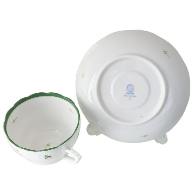 純正BOX付 ヘレンド ティーカップ&ソーサー ウィーンのバラ 洋食器 200ml 手描き 兼用カップ（ティー・コーヒー） 730000 VRH 【00730000-VRH】 カップアンドソーサー 【スペシャルラッピング660円(別売り)】