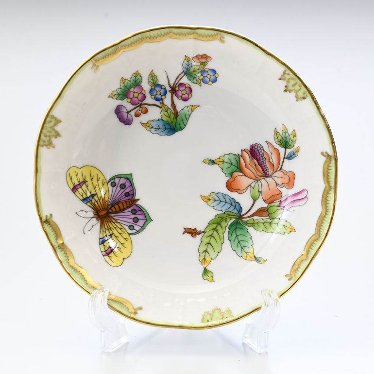 ヘレンド ヴィクトリア ゴールド フルーツボウル 美品 Herend ヘレンド