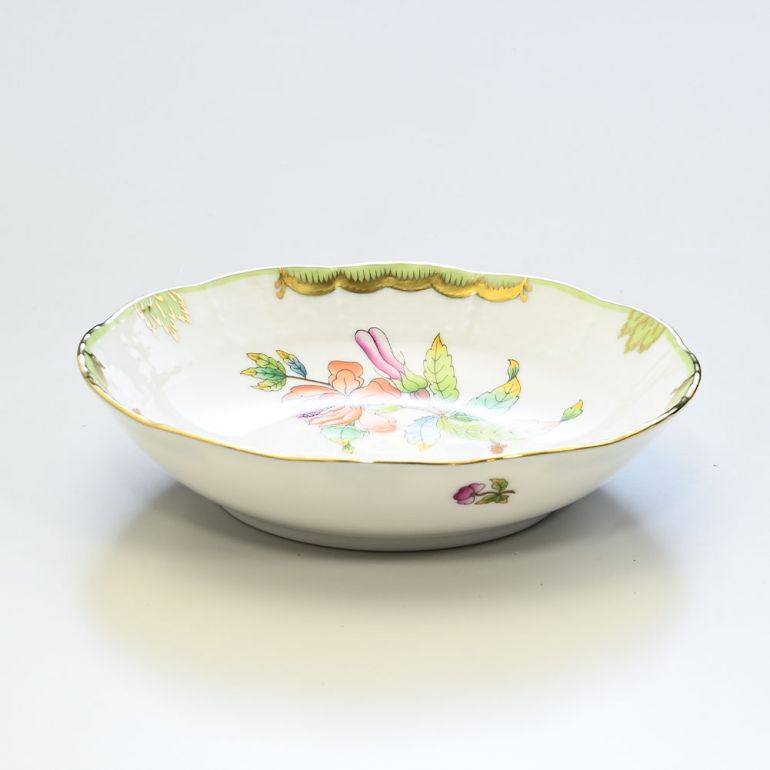 ヘレンド フルーツボウル ヴィクトリアブーケ 洋食器 手描き 13.5cm 704100 VBO 【00704100-VBO】【スペシャルラッピング660円(別売り)】