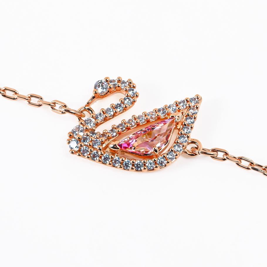 スワロフスキー SWAROVSKI ブレスレット レディース ダズリング スワン Dazzling Swan ローズゴールド 5472271【スペシャルラッピングB対応(別売り)】