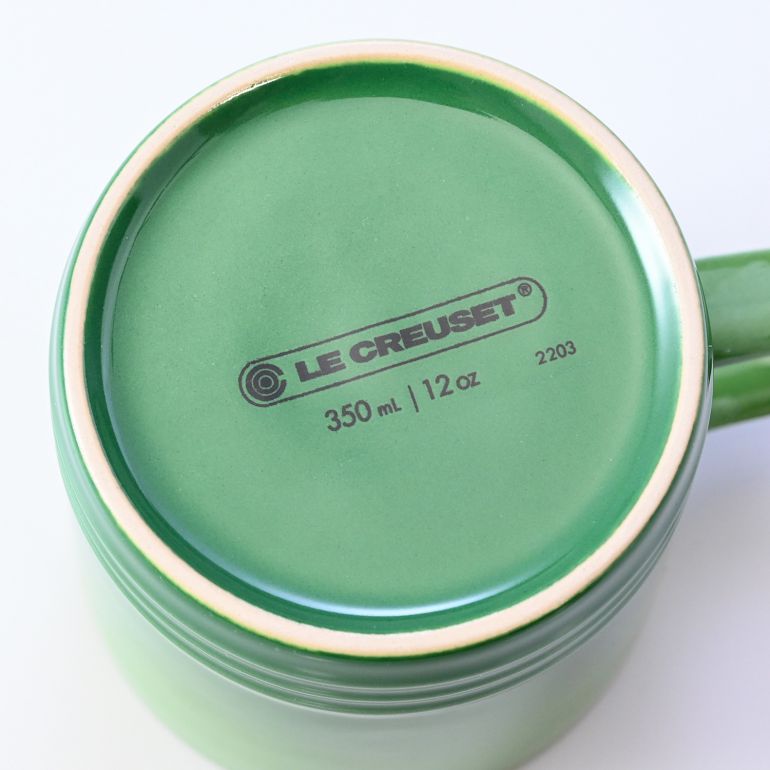 ルクルーゼ マグカップ コーヒー 350ml Le Creuset ル・クルーゼ 食器 バンブーグリーン 70302354080002 洋食器