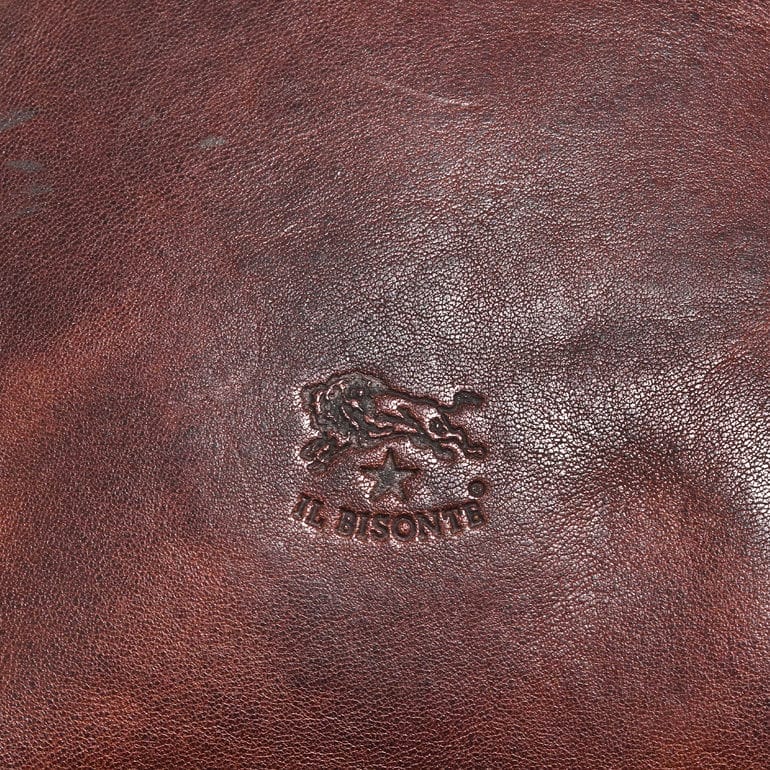 イルビゾンテ IL BISONTE ショルダーバッグ ベルトバッグ ボディバッグ ヴィンテージレザー Duccio ドゥッチョ ダークブラウン メンズ BBB064PO0001BW547N