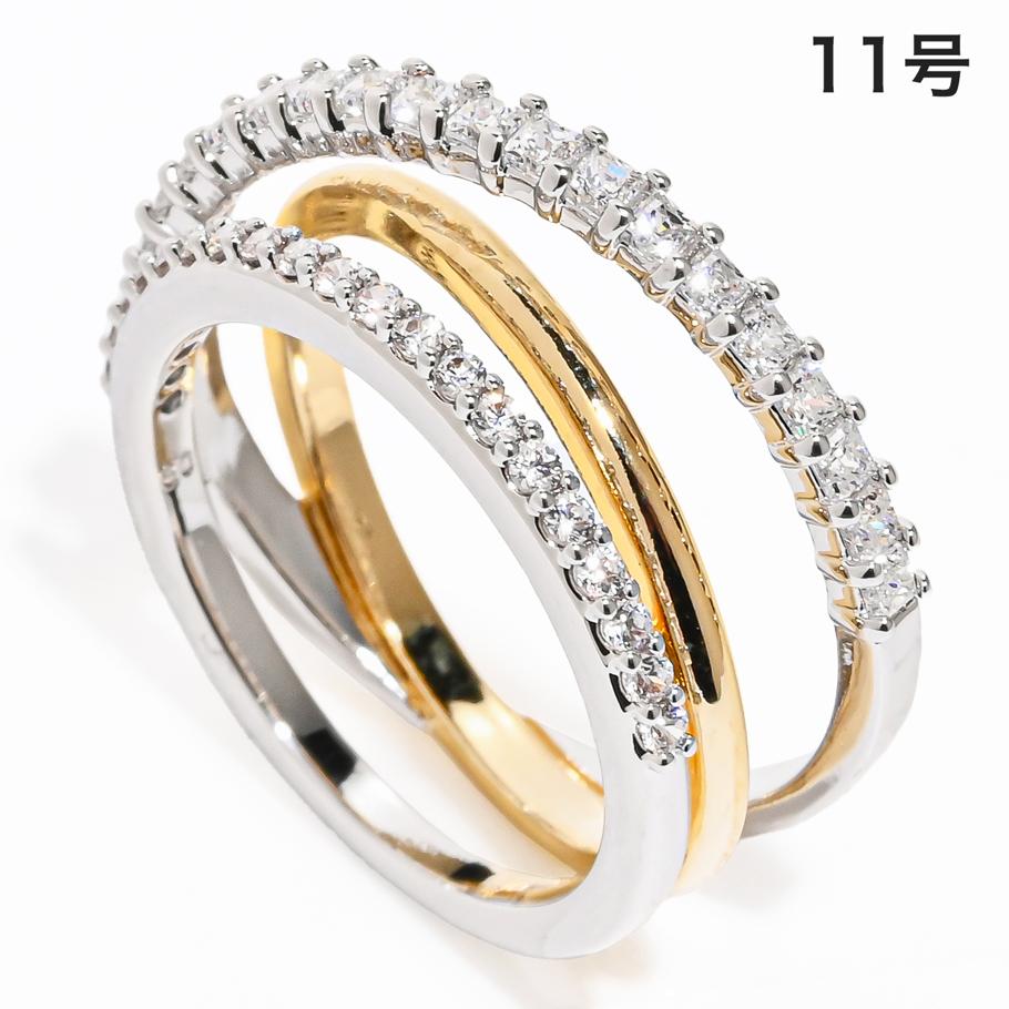 スワロフスキー SWAROVSKI リング 指輪 11号 Hyperbola クリア ゴールド 5689732(5714161) ジュエリー<br>【スペシャルラッピング660円(別売り)】