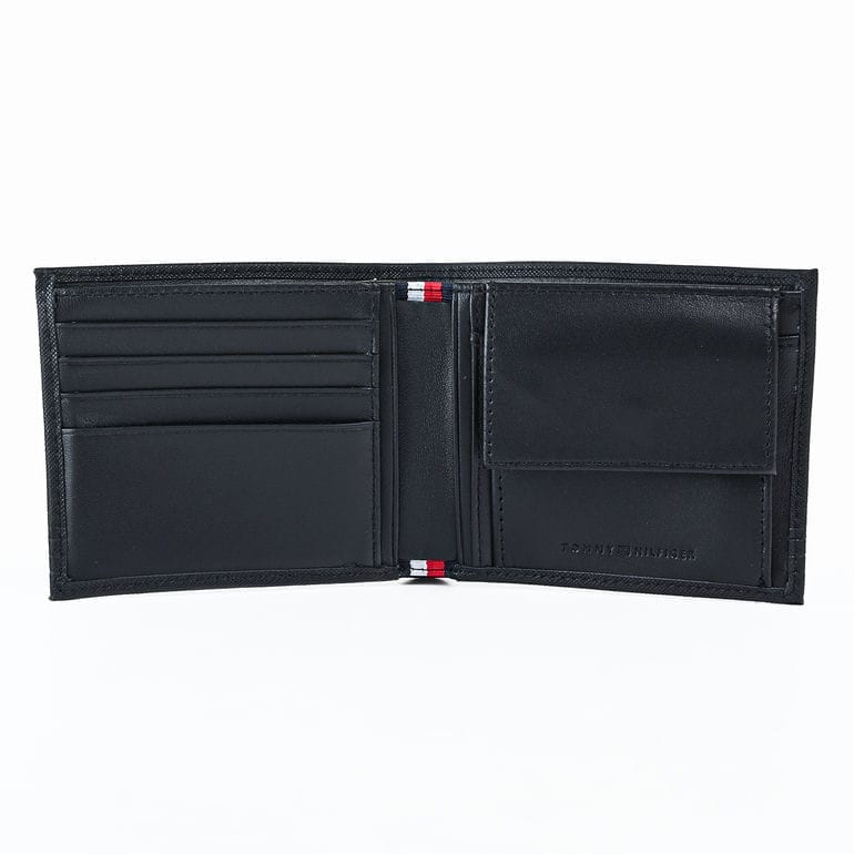 【名入れ可有料】高品質ヨーロッパ輸入モデル トミーヒルフィガー TOMMY HILFIGER 二つ折り財布 小銭入れ付 BUSINESS CC AND COIN スペースブルー AM0AM13259 DW6 SPACE BLUE ウォレット 折財布【スペシャルラッピング660円(別売り)】