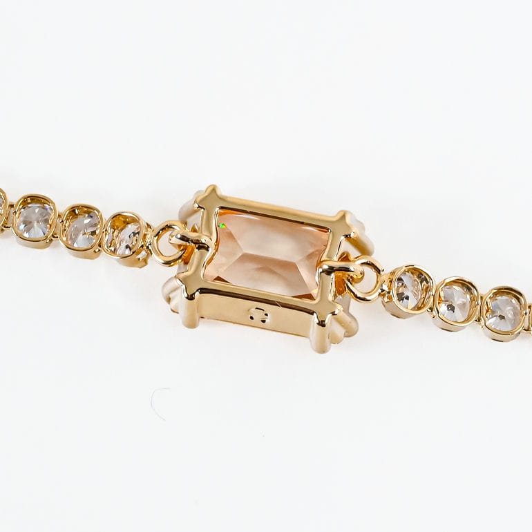 スワロフスキー SWAROVSKI ブレスレット Matrix Tennis マトリックス テニス クリア ゴールド 5730699 ジュエリー アクセサリー【スペシャルラッピング660円(別売り)】