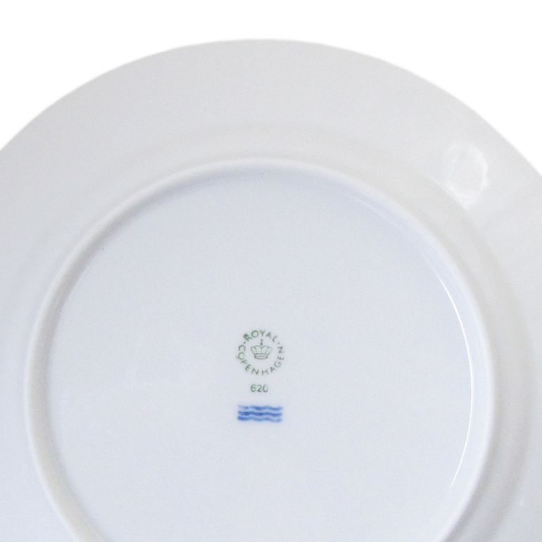 ロイヤルコペンハーゲン ホワイトフルーテッド ハーフレース 19cm プレート フラット 1128620 名入れ可有料 1017293 北欧食器 洋食器 【スペシャルラッピング660円(別売り)】