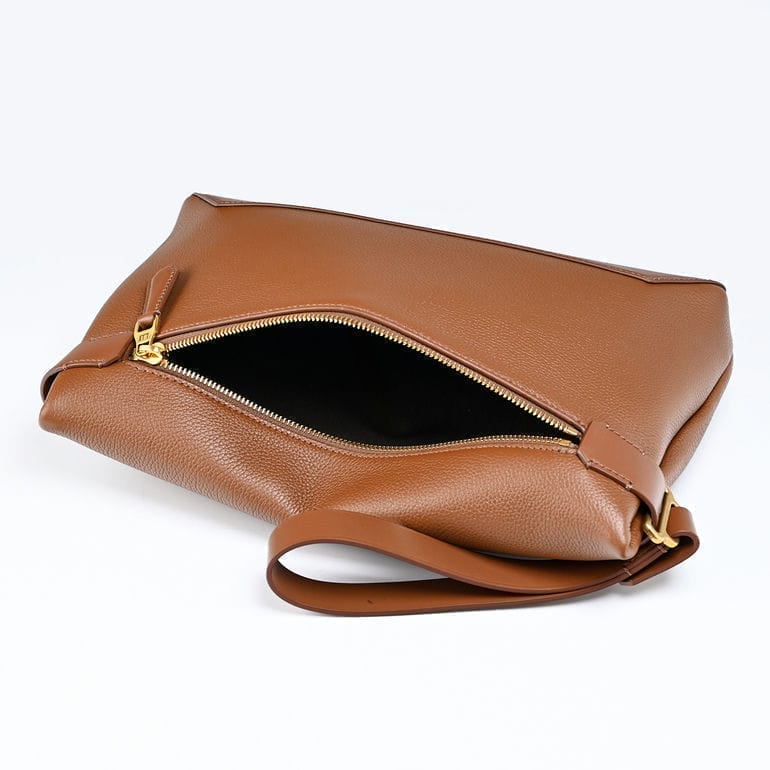 ダンヒル dunhill クラッチバッグ ジップポーチ セカンドバッグ 1893 ハーネス メンズ ブラウン 23R3103GN251