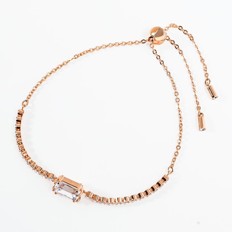 スワロフスキー SWAROVSKI ブレスレット Matrix Tennis マトリックス テニス クリア ローズゴールド 5730706 ジュエリー アクセサリー【スペシャルラッピング660円(別売り)】