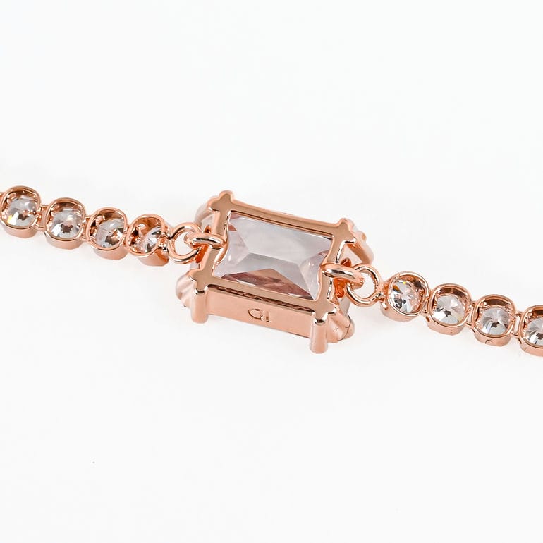 スワロフスキー SWAROVSKI ブレスレット Matrix Tennis マトリックス テニス クリア ローズゴールド 5730706 ジュエリー アクセサリー【スペシャルラッピング660円(別売り)】