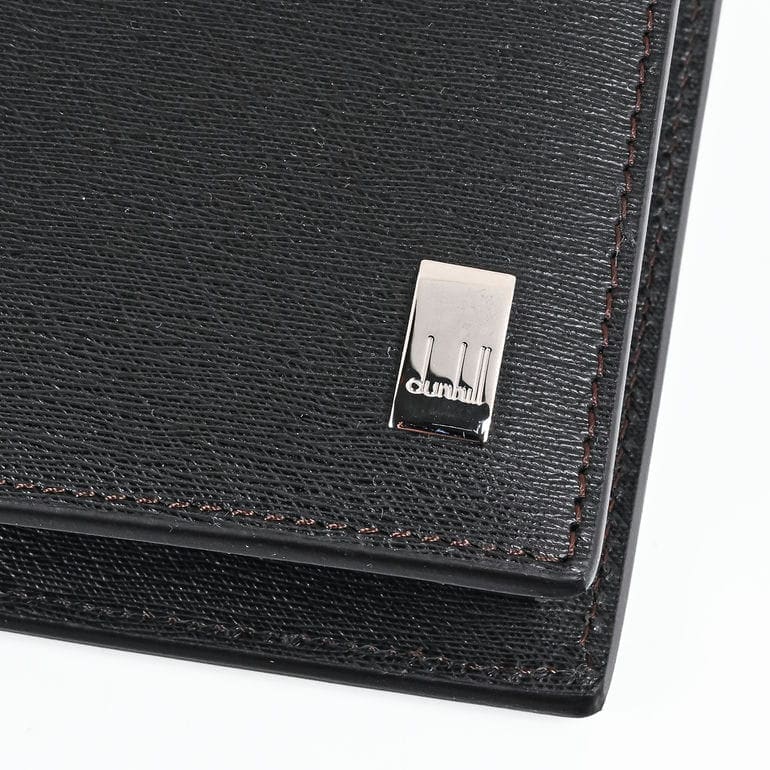 【dunhill 】名刺入れ ダークブラウン　レザー　二つ折り　未使用品 楽天市場】【10%OFF】 ダンヒル 名刺入れ ダンヒル カードケース