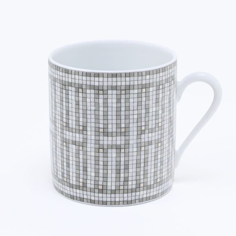 エルメス HERMES モザイク ヴァンキャトル プラチナ 35017P2 コーヒー