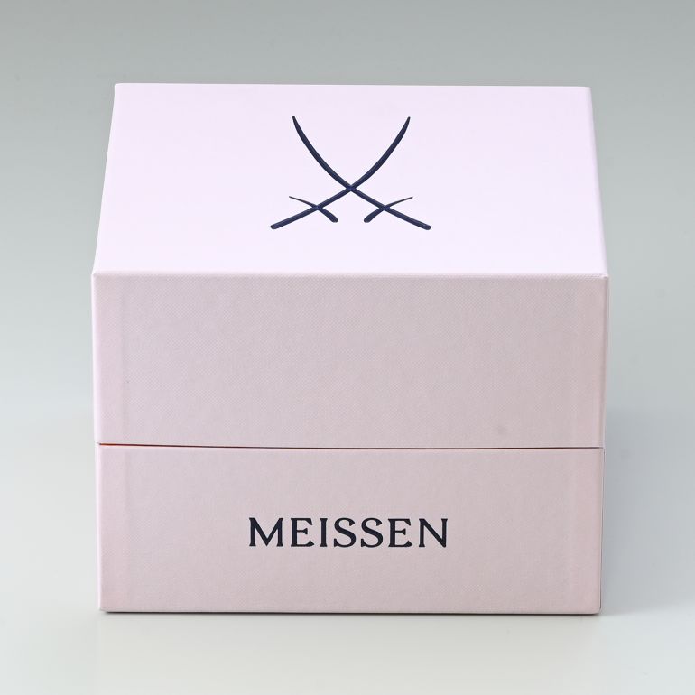 名入れ可有料】マイセン 波の戯れホワイト ファンシーディッシュ