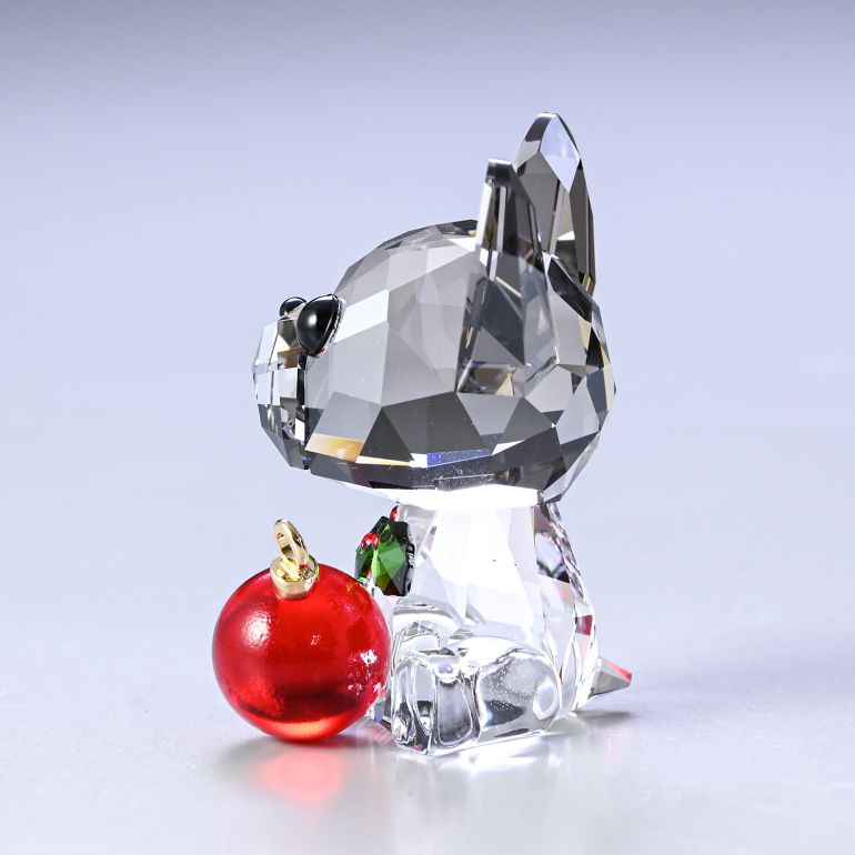 スワロフスキー SWAROVSKI フィギュリン Holiday Cheers フレンチブルドッグ 5625662 インテリア オブジェ 置物【スペシャルラッピングB対応(別売り)】