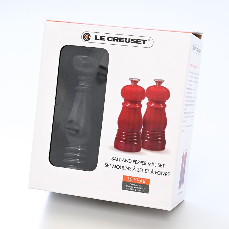 ルクルーゼ ミニ ソルト&ペッパーミルセット 12.5cm Le Creuset ル・クルーゼ ブラックオニキス 96002500140000 洋食器【スペシャルラッピング660円(別売り)】