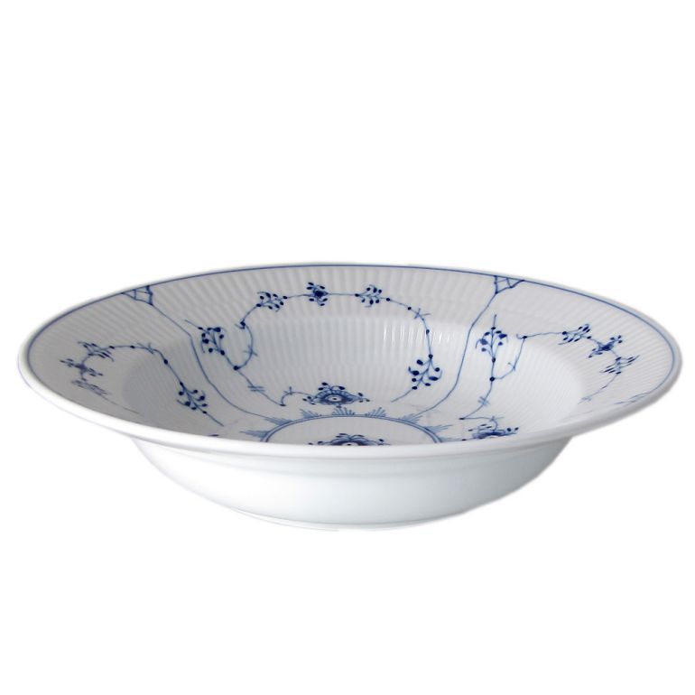 ロイヤルコペンハーゲン ブルーフルーテッド プレイン ディープ