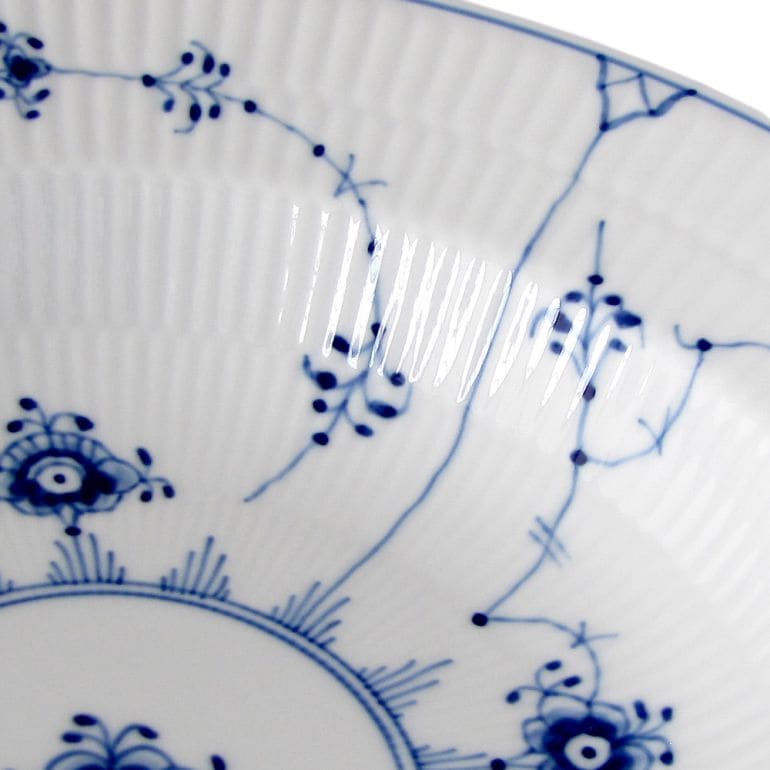 ロイヤルコペンハーゲン ブルーフルーテッド プレイン ディープ