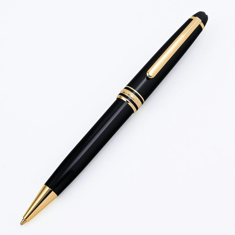 モンブラン MONTBLANC シャーペン ツイスト式  シャープペンシル 0.5mm マイスターシュテュック クラシック ブラック×ゴールド 132456(12746) 名入れ可有料 【2年間メーカー国際保証付】 名入れギフト 文房具【スペシャルラッピングB対応(別売り)】