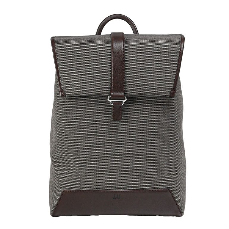 ダンヒル dunhill リュック バッグ バックパック 1893 ウーブン ハーネス メンズ ブラウン 24R3115HU236 英国 父の日