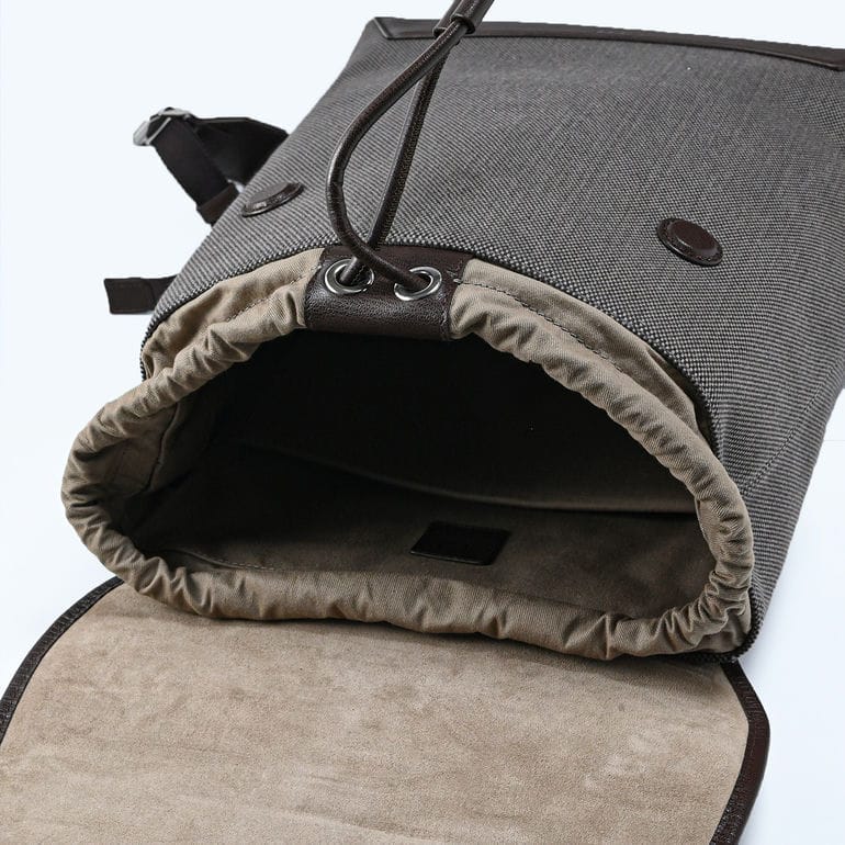 ダンヒル dunhill リュック バッグ バックパック 1893 ウーブン ハーネス メンズ ブラウン 24R3115HU236 英国 父の日