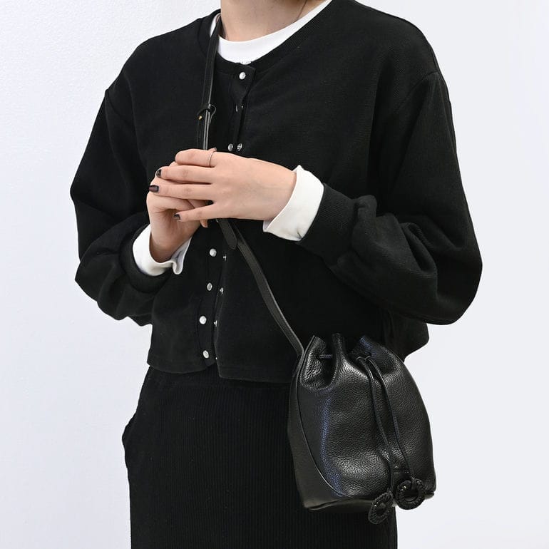 イルビゾンテ IL BISONTE ショルダーバッグ バケットバッグ Tessa