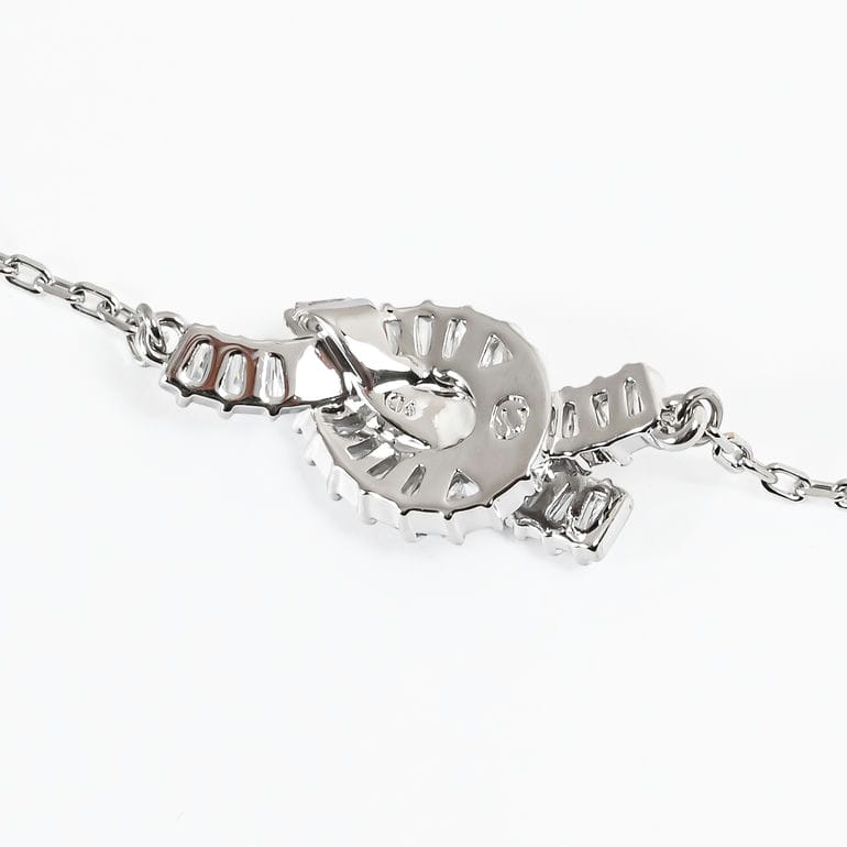 スワロフスキー SWAROVSKI ブレスレット Matrix マトリックス ツイスト リボン クリア シルバー 5731101 ジュエリー アクセサリー【スペシャルラッピング660円(別売り)】