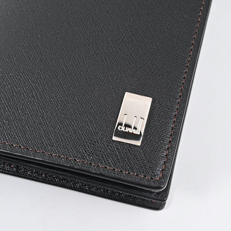新品未使用　dunhill ダークブラウン 名刺入れ　ダンヒルカード入り 極美品】dunhill ダンヒル 名刺入れ カード入れ カードケース