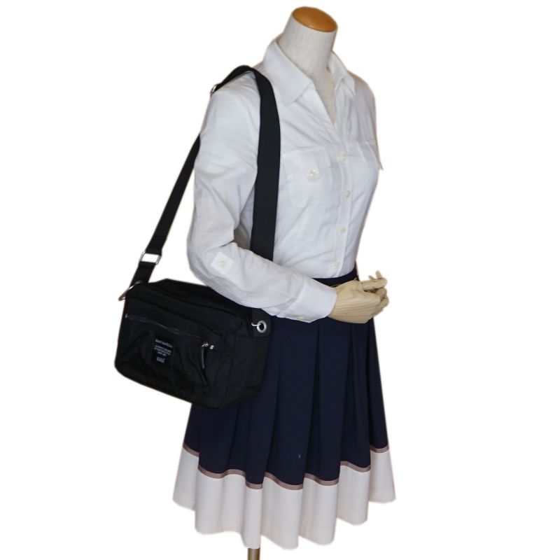 マリメッコ marimekko バッグ ショルダーバッグ My Things ブラック