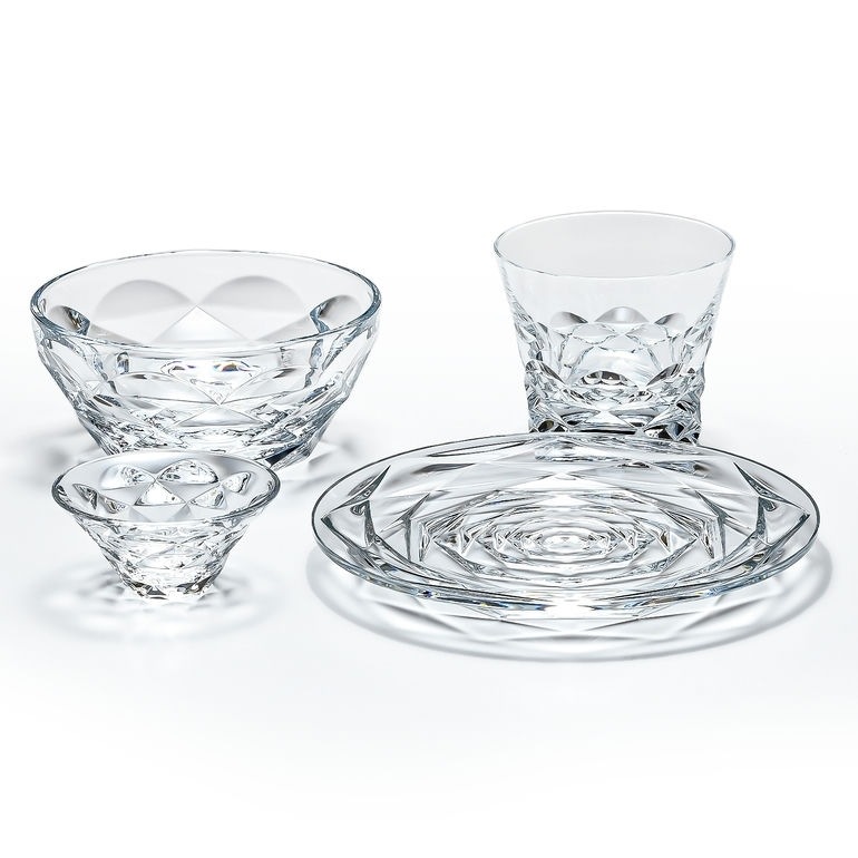 バカラ Baccarat カップ ボウル プレート タンブラー コンチネンタル 4点セット スウィング ブラーヴァ 2814069 【熨斗対応】 洋食器　<br>【スペシャルラッピング1100円(別売り)】