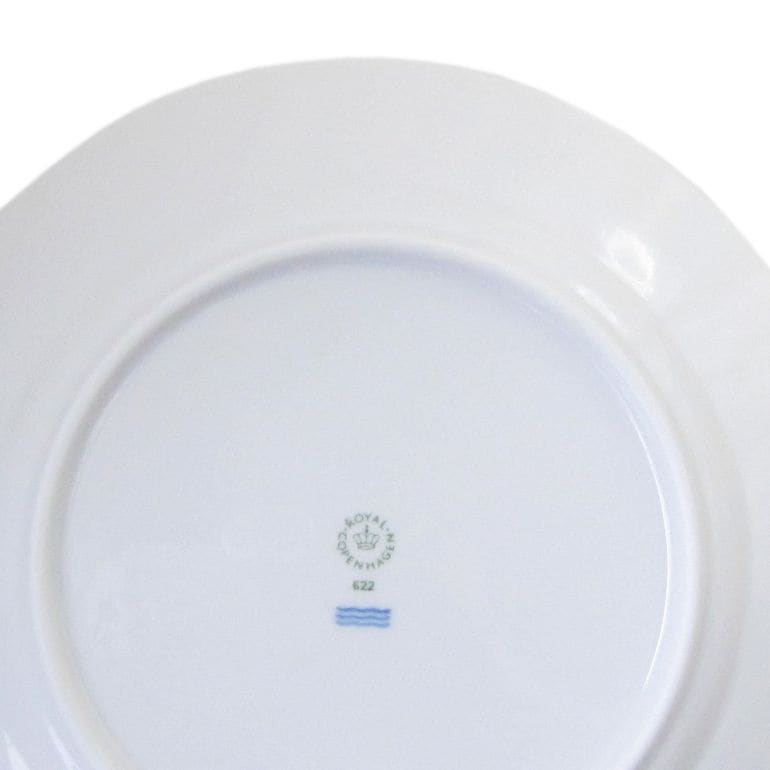 ロイヤルコペンハーゲン　ホワイトフルーテッドハーフレース25ディナープレート×6 ロイヤルコペンハーゲン（Royal Copenhagen） ホワイト