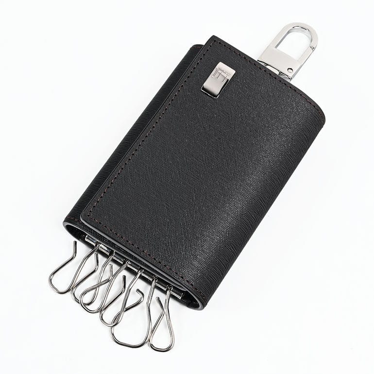 ダンヒル dunhill キーケース 6連 サイドカー レザー メンズ ダークブラウン DUFP5020E 英国<br>【スペシャルラッピング660円(別売り)】