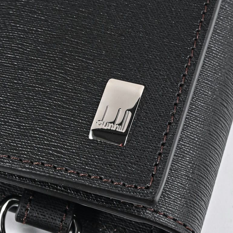 ダンヒル dunhill キーケース 6連 サイドカー レザー メンズ ダークブラウン DUFP5020E 英国<br>【スペシャルラッピング660円(別売り)】